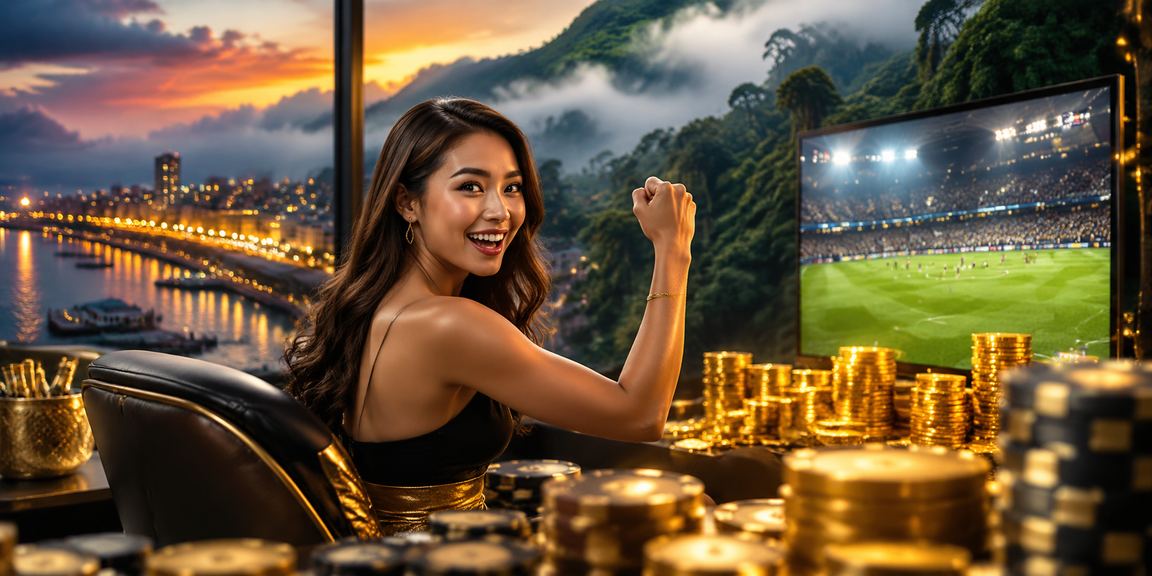 Pemain Malaysia sedang menikmati permainan jackpot dalam talian dengan antara muka yang menarik dan moden
